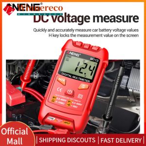 Compact Digital Multimeter for Accurate AC/DC Voltage and Current Measurement with NCV Detection and Auto Ranging