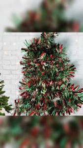 2025YESPERY ริบบิ้นคริสต์มาสระยิบระยับใหม่ถุงเท้าคริสต์มาสตุ๊กตาหิมะพวงมาลัยต้นคริสต์มาสขนมปังขิงสำหรับผู้ชายดิ้นของตกแต่งสำหรับแขวนอุปกรณ์ปาร์ตี้สำหรับการตกแต่งคริสมาสต์EMCKG