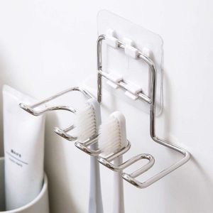 RL5LBR มัลติฟังก์ชั่น อาบน้ำ ประหยัดพื้นที่ ติดผนัง ออแกไนเซอร์ยาสีฟัน ที่ใส่แปรงสีฟัน อุปกรณ์ห้องน้ำ ชั้นวางมีดโกน