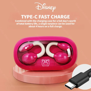 Disney - DN12 Wireless Earphones with Editing High Fidelity Surround Sound Noise Cancellation Sports Bluetooth for Electronic Games