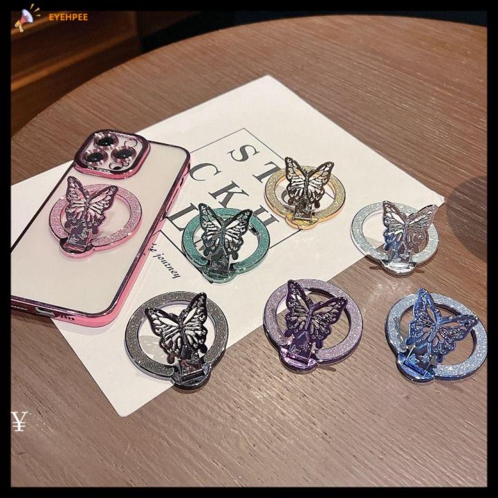 EYEHPEE Keo dán sau Giá đỡ điện thoại mini Có thể gập lại Bướm Giá đỡ ...