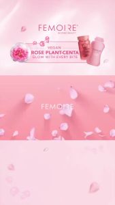 【BUY 3 FREE 1】FEMOIRE DAY Purple Sweet Potato Chewable Tablets – Target Internal Skin Issues Boost Skin Nutrition & Radiance