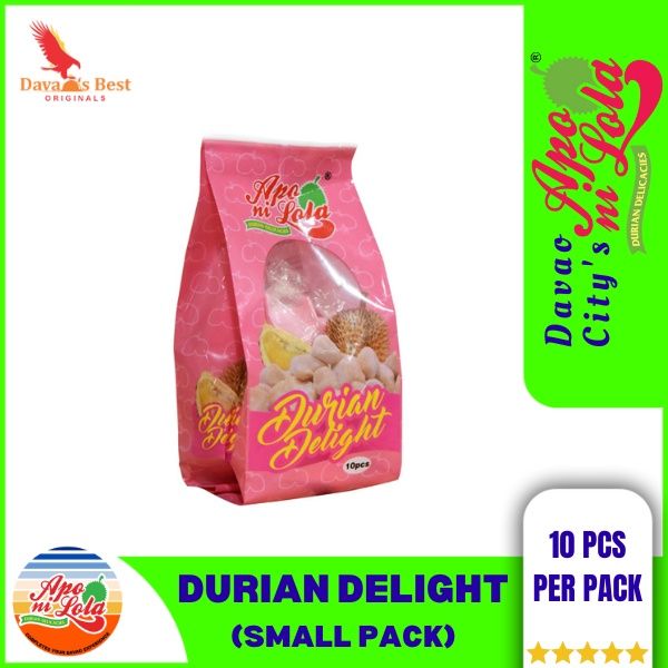 Apo ni Lola Abons | Yema Durian Delight Small Pack 10 pcs | DBO | Lazada PH