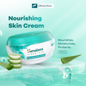 Himalaya Face and Body Nourishing Skin Cream Moisturizer 150ml | Protection Against Dryness | Non-Comedogenic