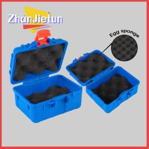 zhanjietun Nhựa công cụ nhỏ hộp không thấm nước trường hợp lưu trữ Hộp An toàn hộp công cụ cho cơ khí Vali tổ chức trường hợp khó khăn ngoài trời di động