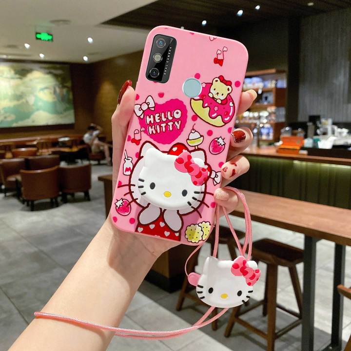 Hello Kitty Cat Phone Case for Tecno Spark 6 Go Pop 5 LTE Spart 9