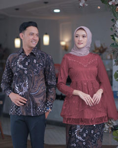 PROMO COD / BAJU BATIK 1 SET Terbaru - BAJU PESTA - seragam kondangan motif terbaru / FASHION BAJU KAPEL SARIMBITAN MODERN BATIK / DRESS BATIK PREMIUM TERBARU PAPA MAMA KEREN ACARA FORMAL DAN NON FORMAL KEREN BANGET TERVIRAL MODERN 2022 BILQIS