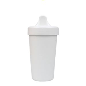 Cốc tập uống cho trẻ nhỏ Re-Play - 10 Oz. Ly chống tràn tái sử dụng cho trẻ em an toàn với máy rửa chén/lò vi sóng - Sản xuất tại Mỹ - Bộ 3 - 3.13" x 6.25" - Màu xanh thật