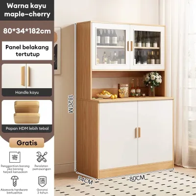 Kitchen Set Atas 4 Pintu Minimalis Lemari Gantung Aluminium Lemari Dapur Aluminium Lemari Serbaguna