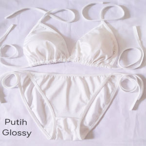 Bikini segitiga ikat BI65 elastis lembut ada spon