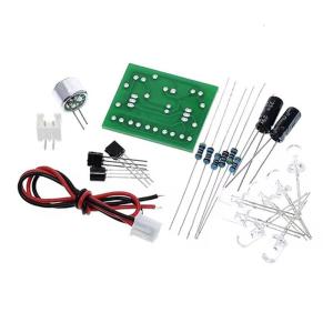 Music Activated Dancing LED Light Circuit Set With 5 Rhythm Sync Bulbs For Electronics Enthusiasts And STEM Projects