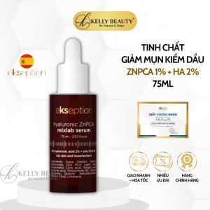 Tinh Chất Giảm Mụn Kiềm Dầu ekseption Hyaluronic ZnPCA mixlab serum | Kelly Beauty