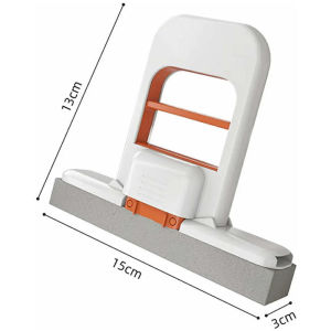 2 cái có thể gập lại mini cầm tay lau miếng bọt biển Máy tính để bàn chậu rửa phòng tắm nhanh chóng thấm nước và dụng cụ làm sạch nhà xe màn hình mặt kính