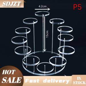 SDJZT 3 5 12 khay cupcake đứng Acrylic hiển thị đứng cho đồ trang sức cupcake món tráng miệng giá đám cưới sinh nhật đảng thích hợp cho các mặt hàng nhỏ