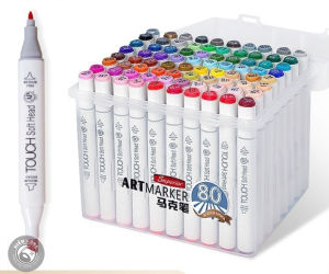 Màu Marker Touch Soft Head - bộ 40M
