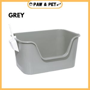 Pet Cat Toilet Jumbo Large Cat Litter Box Deodorant Extra Large Cat Litter Container Anti Splashing Tempat Litter Kucing