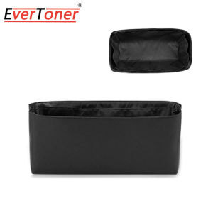 EverToner Dupont Paper Bag Liner Insert Organizer For Miumiu Handbag Liner Makeup Cosmetic Bag Storage Organizer Bag Shaper