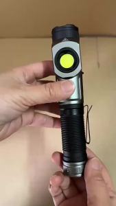 AE NewMultifunctional High-Brightness Strong Magnetic Flashlight Super Bright Rechargeable Portable Outdoor Corner Repair Work Light
