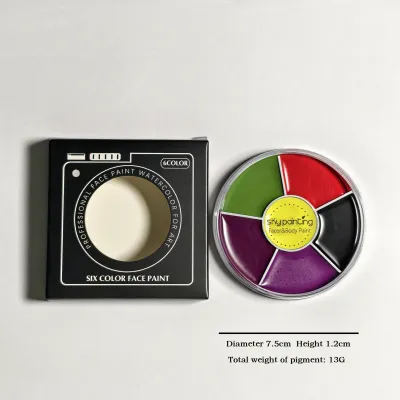 bside.ph 15 Color Professional Water-Based Face & Body Paint Palette for Adults & Kids - Hypoallergenic Non-Toxic Easy to Use