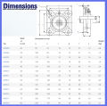 UKF205 UKF206 UKF207 UKF208 UKF209 UKF210 UKF211 ตลับลูกปืนตุ๊กตา BEARING UNITS ขนาดเพลาขึ้นอยู่กับ Adapter Sleeve  ( UK + F = UKF ) โดย Dura Pro. 