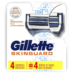 SG Local-GILLETTE Skinguard Razor + 1 Blades / Refill 4‘s / Refill 8s