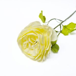 Bunga Hias Mawar Artificial Plastik Setangkai Rose Pink Tiruan - AF06