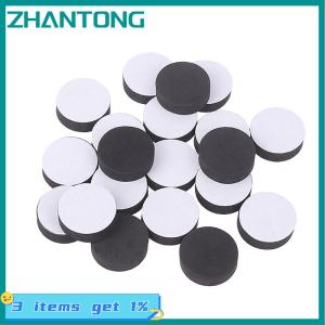 ZHANTONG 20PCS Speaker Shock Absorbing Foot Mat Anti-slip Pad Self-adhesive EVA Desktop Speaker Foam Sponges Pad