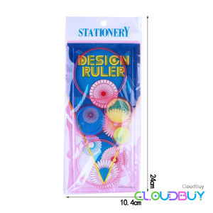 Childrens Toys Ten Thousand Flower Ruler Student Stationery Creative Small Fresh Ruler