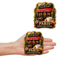 Travel PARIS NEW DESIGN Stunning magnets. Beautiful Art Lasting Memories Souvenir
