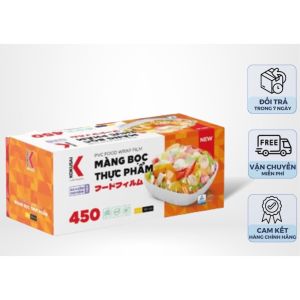 Màng bọc thực phẩm KOKUSAI rộng 30cmx450màng bọc thực phẩm tự hủy sinh học màng bọc TPgiấy bọc thực phẩmmàng bọc thức ăn