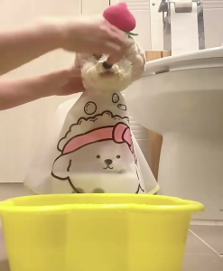 Chó slicker Cover-up cho chó áo choàng không thấm nước Surround quần áo mèo Pet áo choàng làm cho chải chuốt dễ dàng