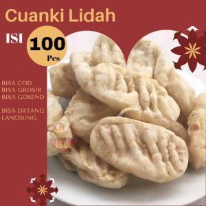 BISA COD - Cuanki lidah 100 pcs - topingan seblak - baso Aci - bakso - mie instan - cuangki - baso cuanki - kerupuk seblak - bisa COD - GRATIS ONGKIR
