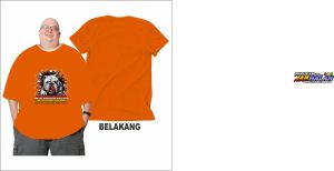 Max Bb 150 Kg Bull Dog Fat Kaos Wanita Pria Kaos Jumbo Big Size 2XL3XL4XL5XL6XL7XL Pria Dan Wanita Bahan Semi Katun Combed 24