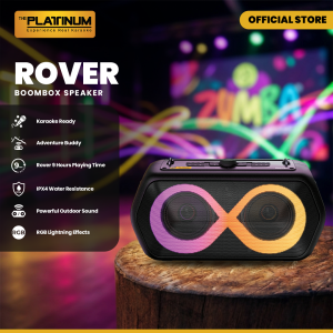 Platinum Rover Portable Boombox Speaker