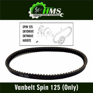 Vanbelt Spin 125 (Only) - Fan Van Belt Drive Belt Vbelt Panbel Fanbelt Fanbel Rantai Rante Matic CVT Suzuki Skydrive Skywave Hayate