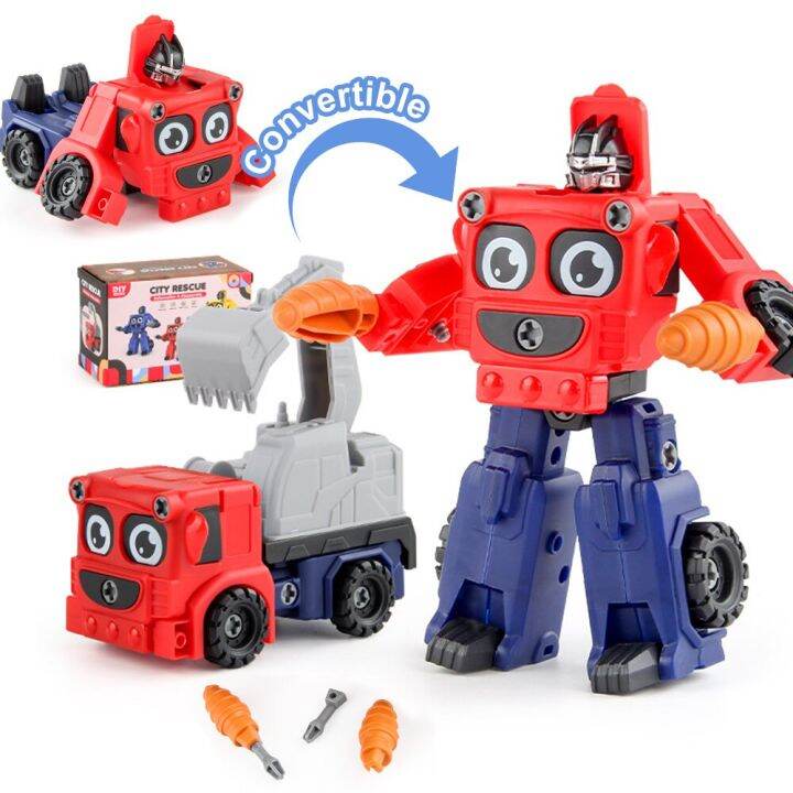 Convertible robot best sale construction set