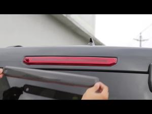 HH8 TESIN Car Rear High Brake Light Lamp Decoration Cover Trim Stickers For Ford Bronco Sport 2021 2021 2023 Exterior Accessories Q9P5R