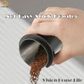 Vision 51-53/58mm Coffee Dosing Cup 304 Stainless Steel Dosing Cup Powder Feeder Part for Coffee Tamper Espresso Coffee Machine Tools for Milk Tea Shops Homes Coffee Shops. 
