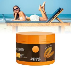 Luxury Intensive Tanning Gel 2025 Upgrade Luxury Intensive Tanning Cream for Natural Tan Skin Brown Luxury Intense Tanning Gel for Body Outdoor Summar Beach Women (1 Pc)