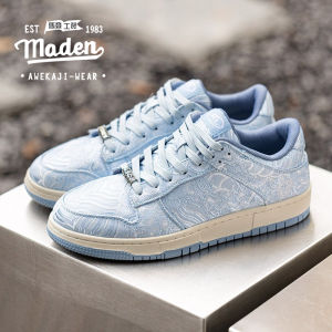 MADEN brand workwear style mens youth silk national style board shoes mens shoes 2024 new autumn breathable couple versatile sports and leisure trendy shoes