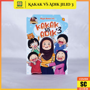 Kakak Vs Adik SERI 3 Jagoan Komik Cilik Qomic Anak Al-Kautsar Kids Komik Anak Bergambar Full Colour
