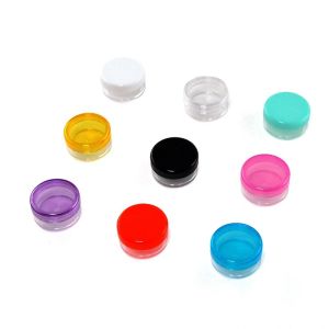 (ISI 10PCS) Set Kemasan Jar Multicolor 3gr untuk Serum/Cream/Lip Balm - Wadah Makeup Tahan Lama