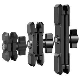 25mm Ball Head Connector Arm Quick Detach Suitable For Action Cameras Aluminum Alloy Support Clamp Quick Install Design