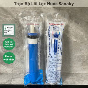 (Chào Sàn) Combo Lõi Lọc Nước Sanaky Dùng Cho Các Model 10 Lõi Chính Hãng