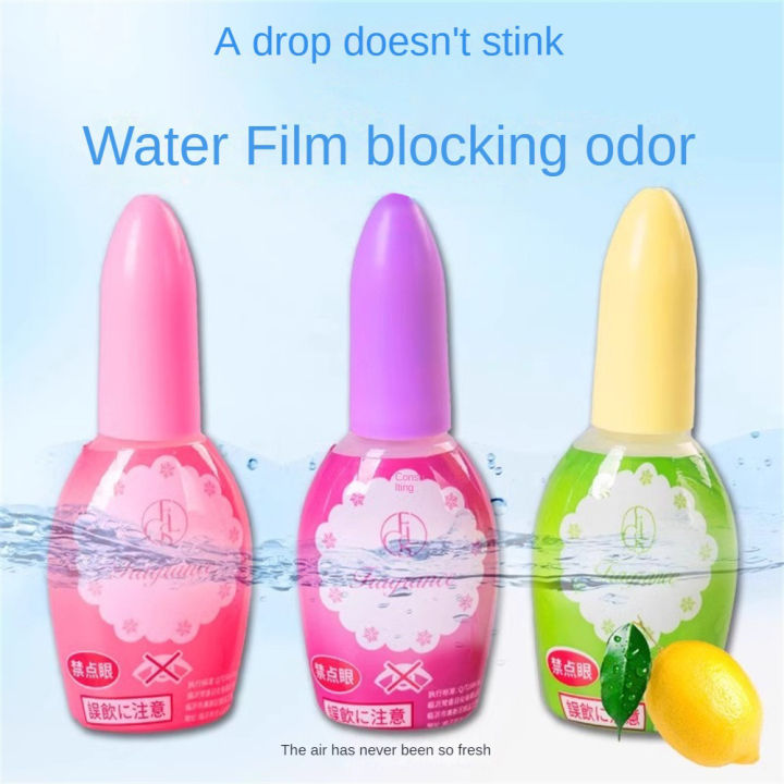 Hourser 3Pcs One Drop Toilet Deodorizer Freshener Bathroom Home ...