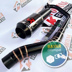 Knalpot racing Akrapovic doff for satria fu Vixion SONIC CBR150CB GSX 150 R15 Byson