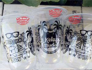 gelas cup plastik ES KELAPA 14oz 16oz 18oz 22oz oval datar/ cup boba / sedotan boba bubble / tapioka pearl / bobatee / bubuk minuman boba / cup teh / cup of tea / cup poci / bubuk minuman avocado / cappucino / chocolate / coklat