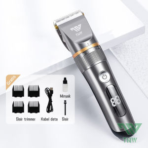 TNW PT6 Hair Clipper Cukur Bulu Cordless Professional Pemotong Rambut Alat Potong Rambut Alat Cukur Rambut
