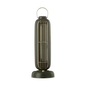 Aromatherapy Tower Fan USB Charging 3600mAh Desk Satnding Fan Noiseless Retro Elegance Fan Mini Table Fan