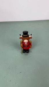 AU New Nutcracker Guard Highland Cow Home and Outdoor Resin Crafts Decorative Pieces Creative Ornaments